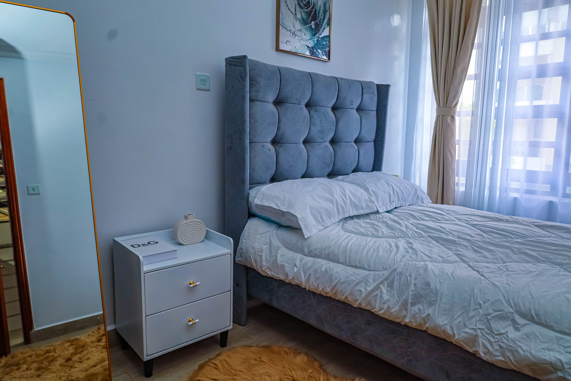 Bedroom With Vanity